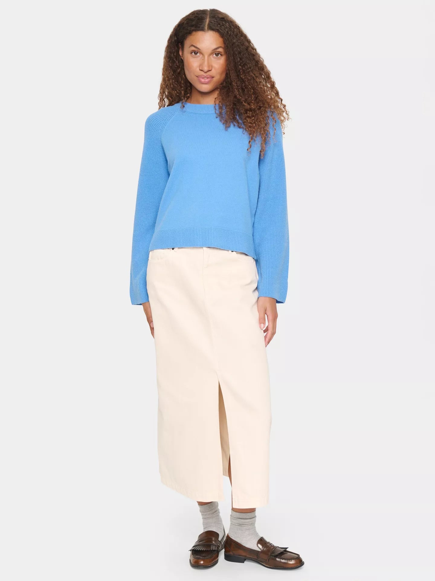 Saint Tropez Inva Round Neck Jumper