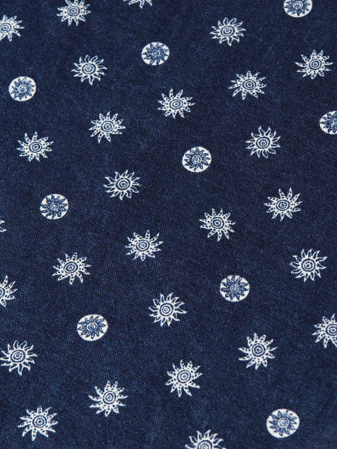 Scotch and Soda Printed linen short sleeve shirt