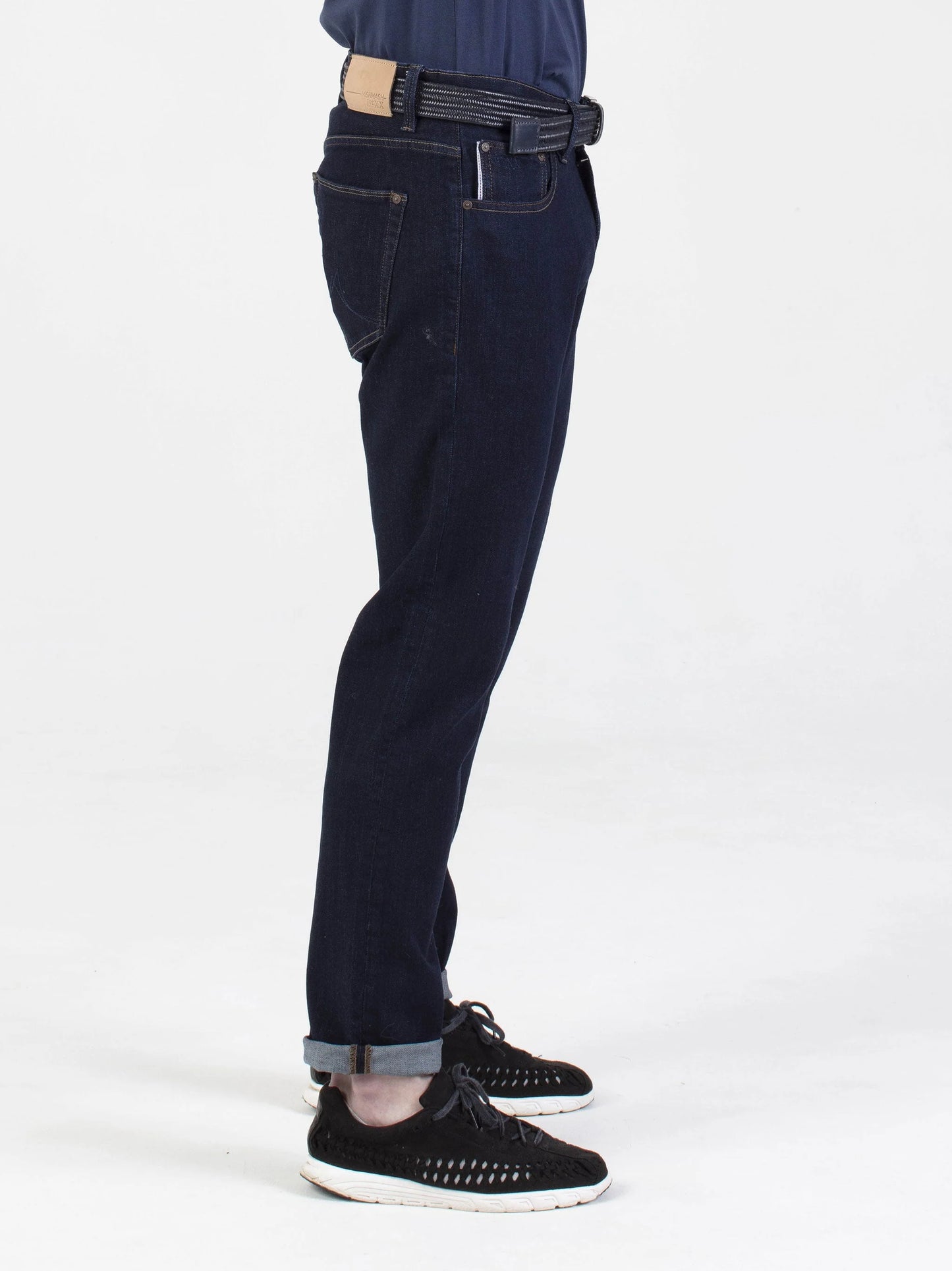 Mish Mash Straight Fit Mid Stretch Lot XX Shadow Raw Jeans