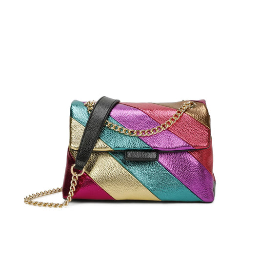 Jamie Bags Metallic Stripes Bag