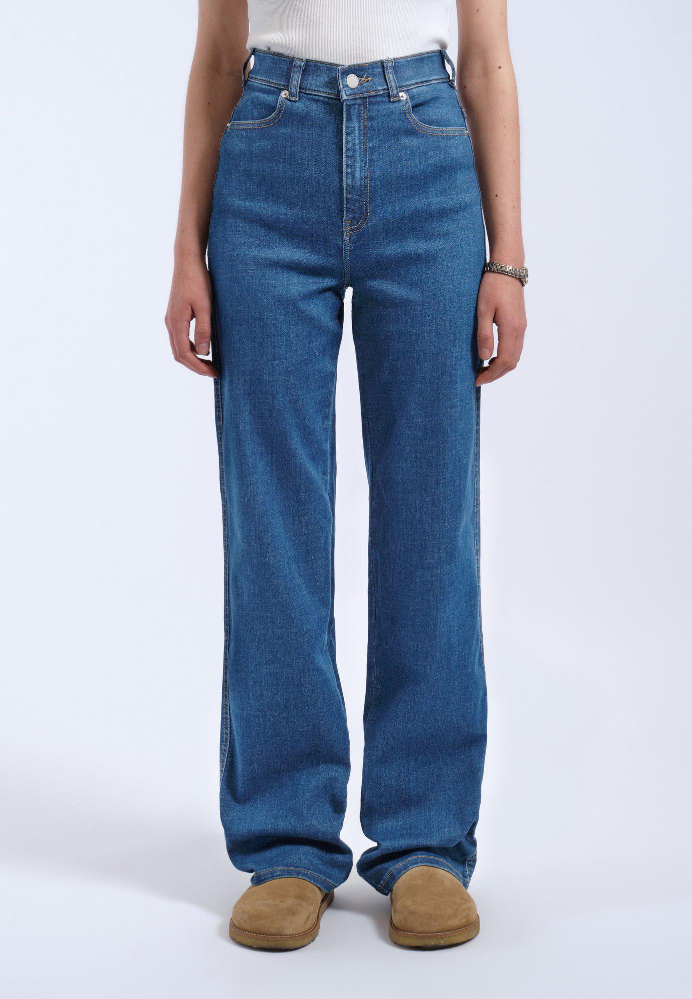 Dr. Denim Moxy Straight - Vale Mid Plain