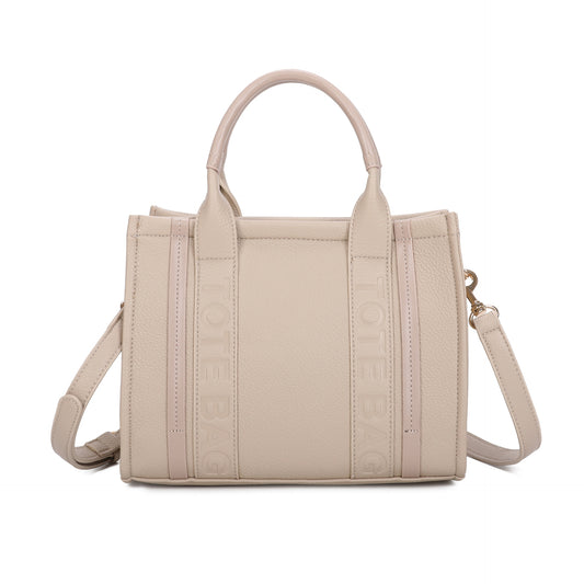 Jamie Medium Tote Bag (Beige)