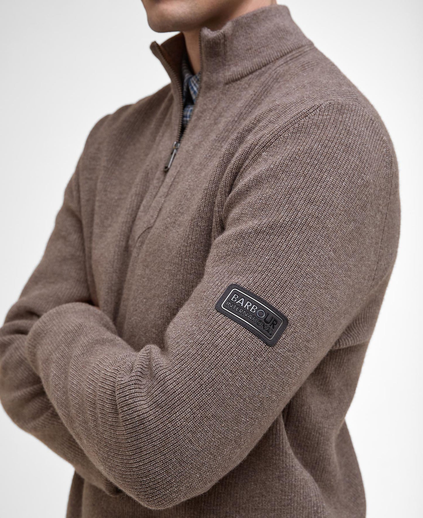Barbour International Crawley Half-Zip Jumper