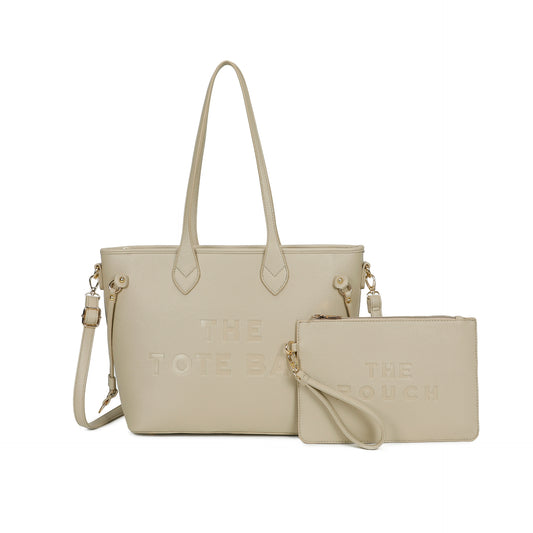 Jamie Shoulder Bag (Beige)