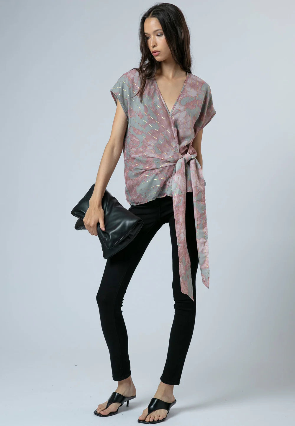 Religion Eline Top Pink & Grey