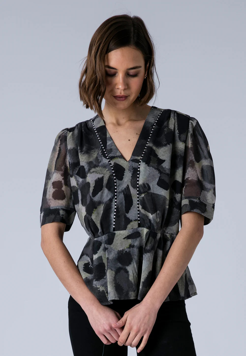 Religion Violet Top