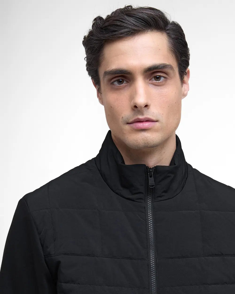 Barbour International Collins Baffle Quilted Sweat