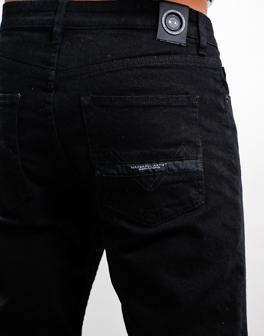 Marshall Artist Slim Tapered Jeans // Black Overdyed