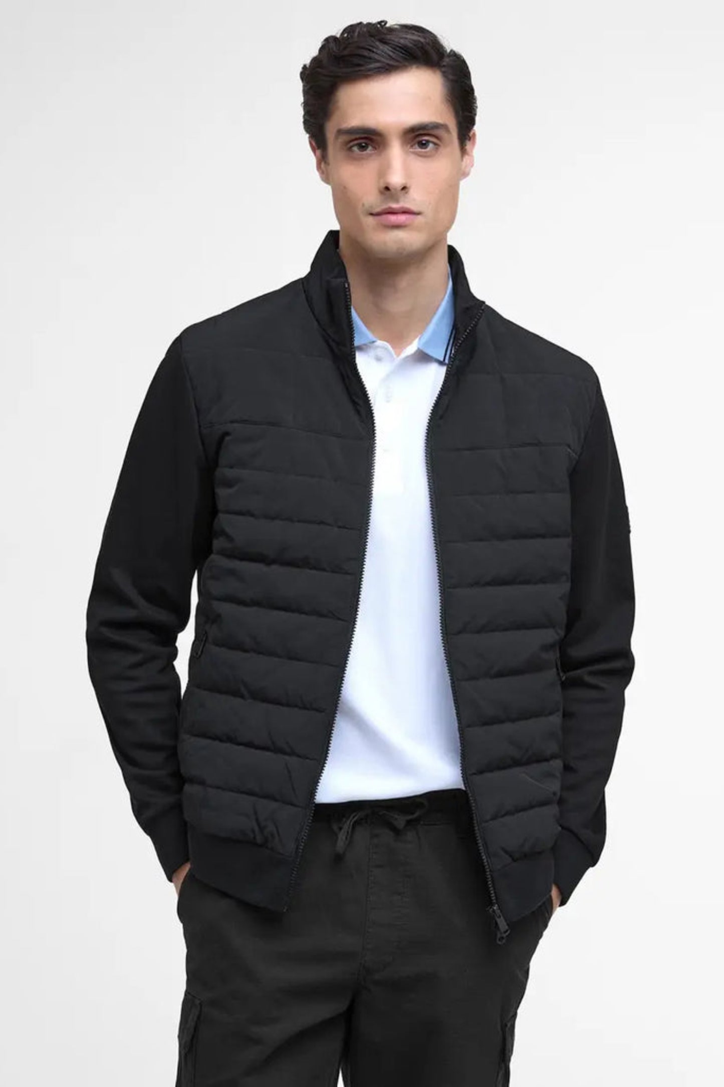 Barbour International Collins Baffle Quilted Sweat