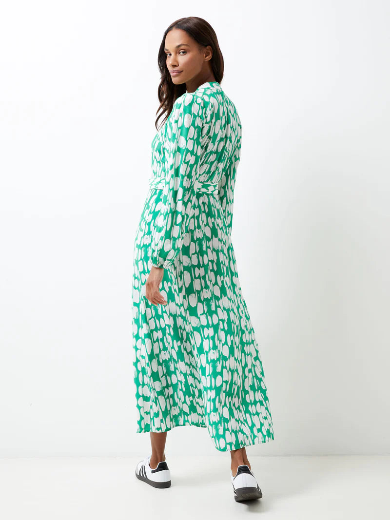 French Connection Islanna Crepe Belted Dress