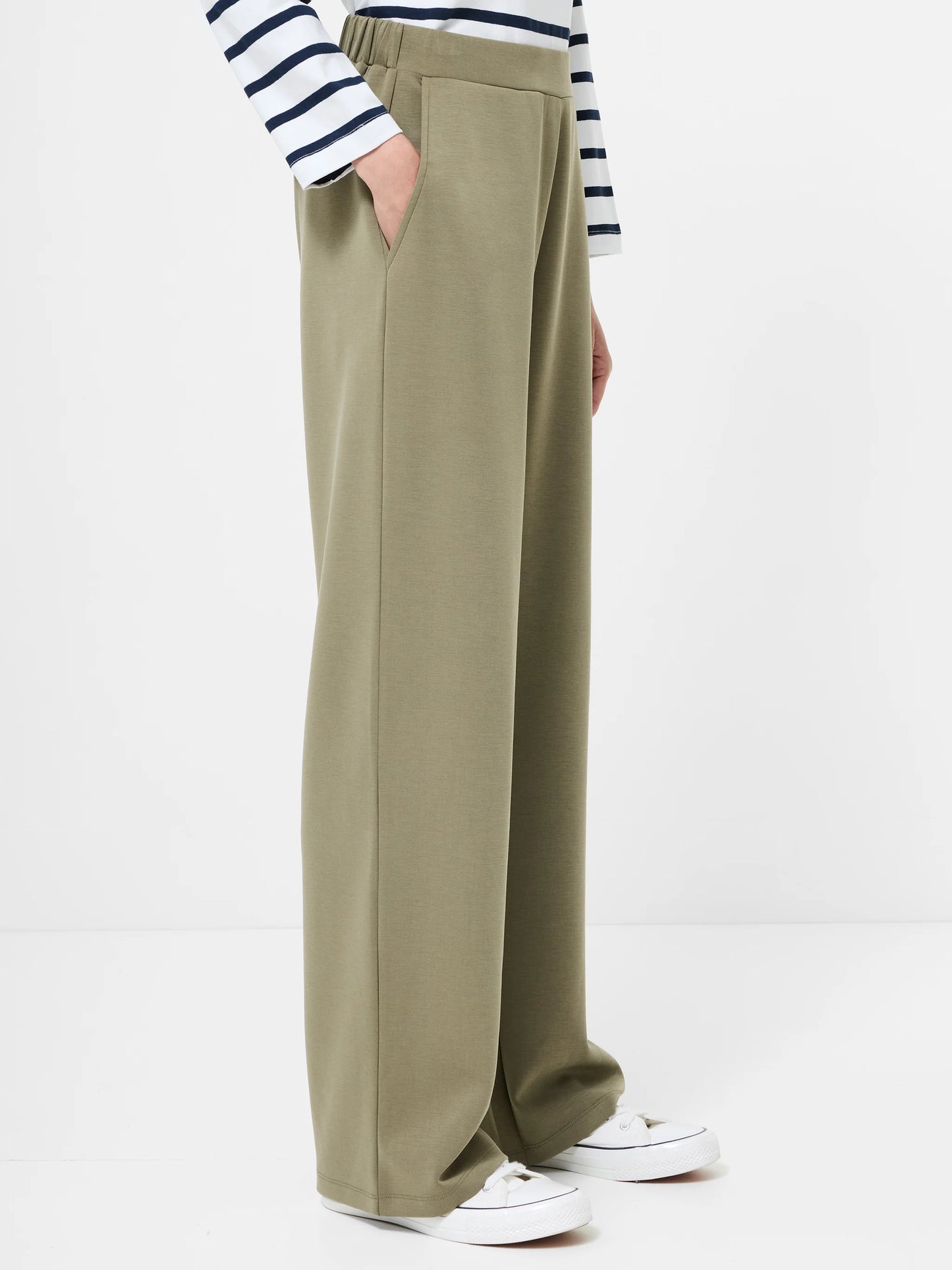 French Connection Wren Slim Fit Straight Leg Trousers