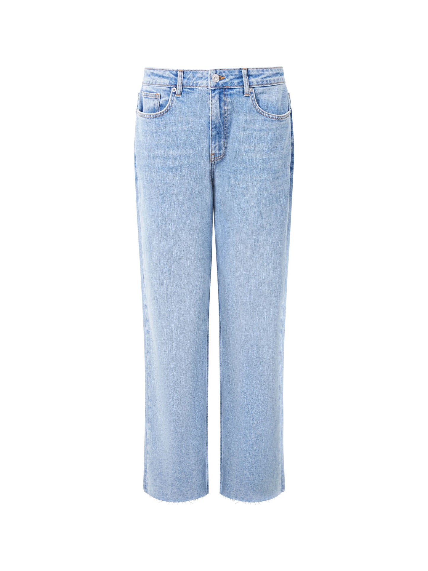 French Connection Elliot Denim Straight Leg Cropped Jeans 27 Inch