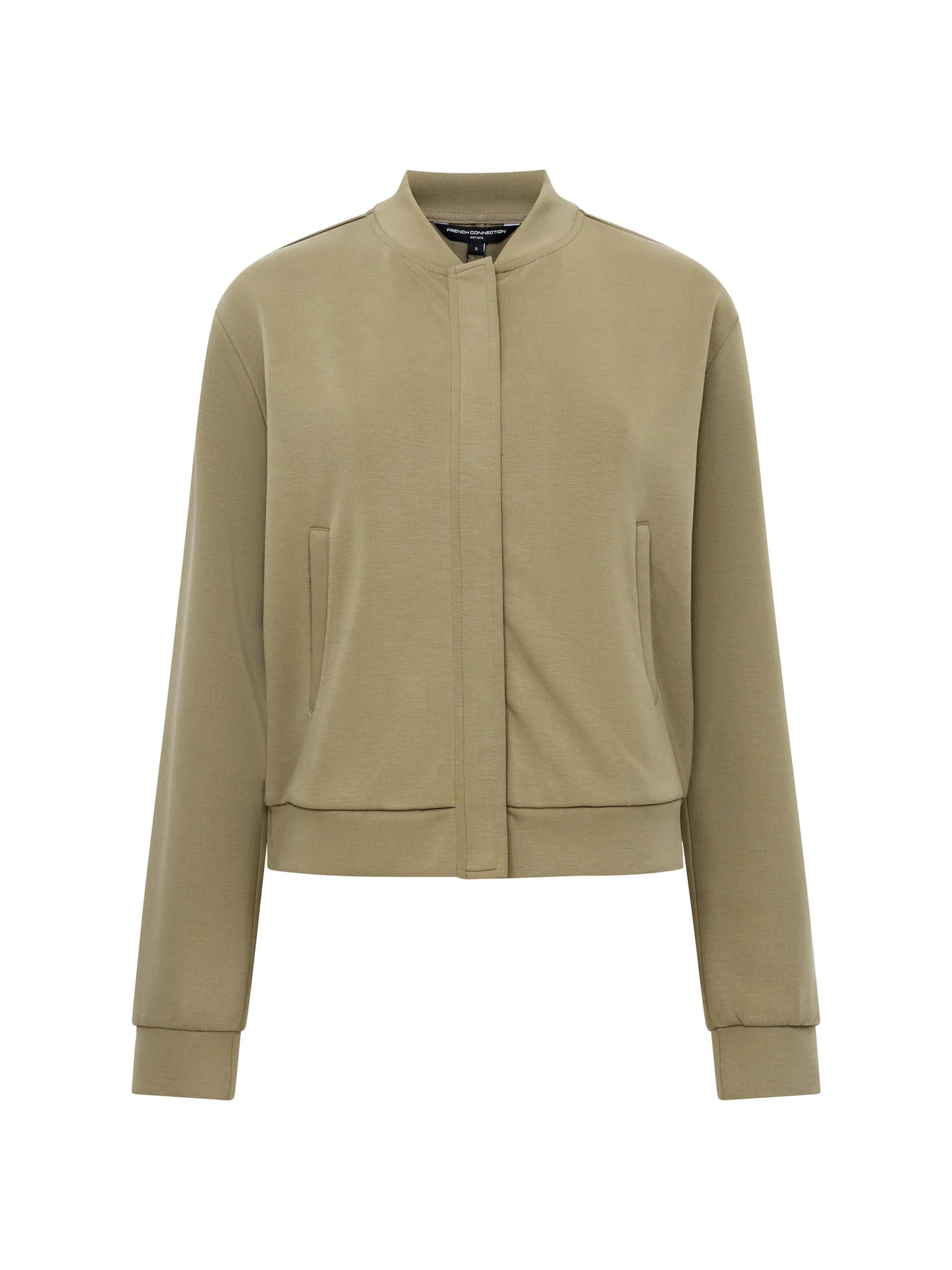 French Connection Wren Zip Through Bomber Jacket