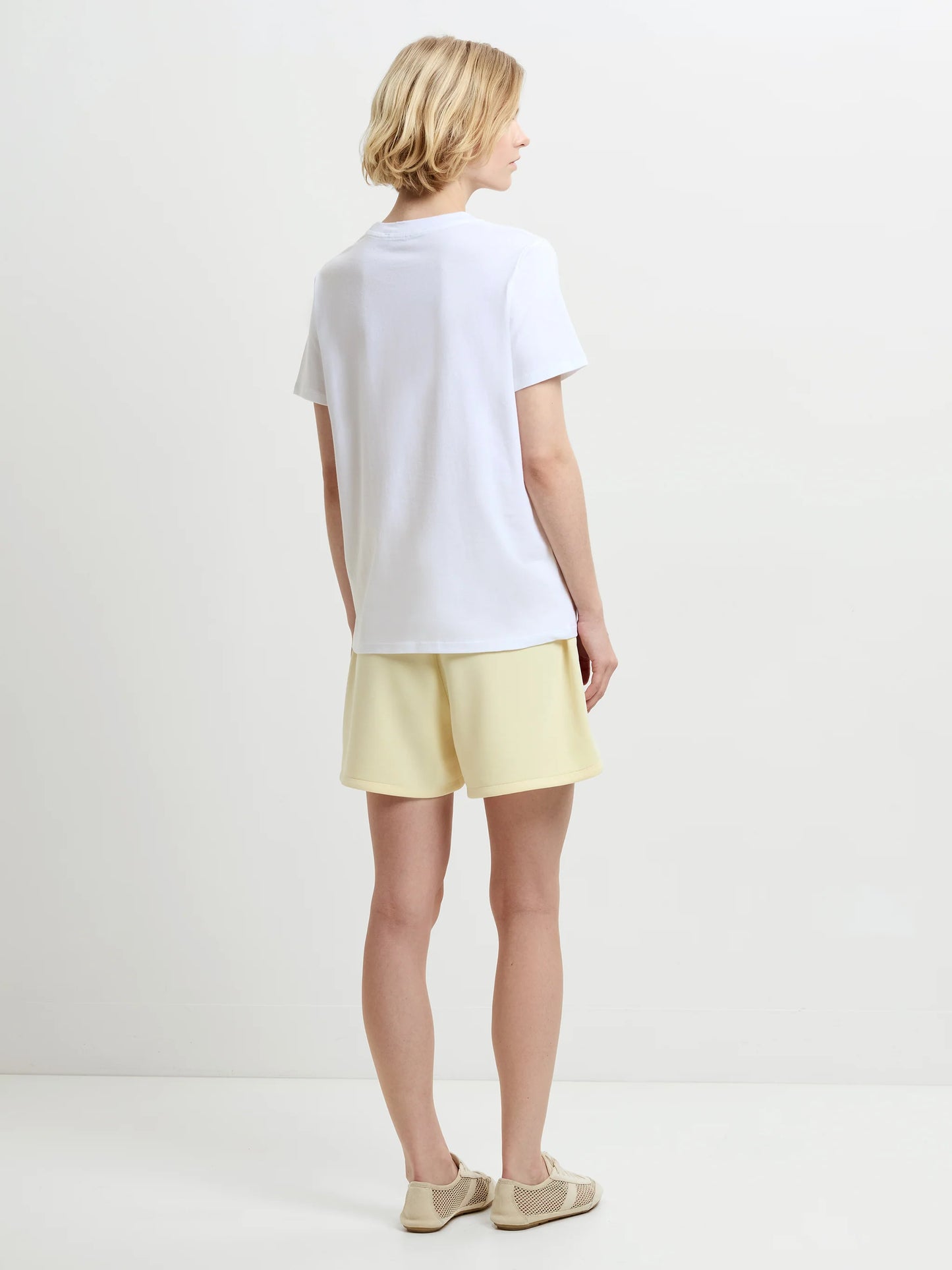 French Connection Lemons White Cotton Graphic T-Shirt