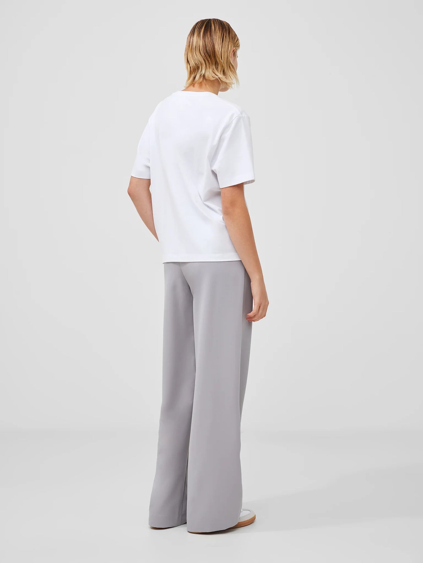 French Connection Rallie Cotton Rouched T-Shirt