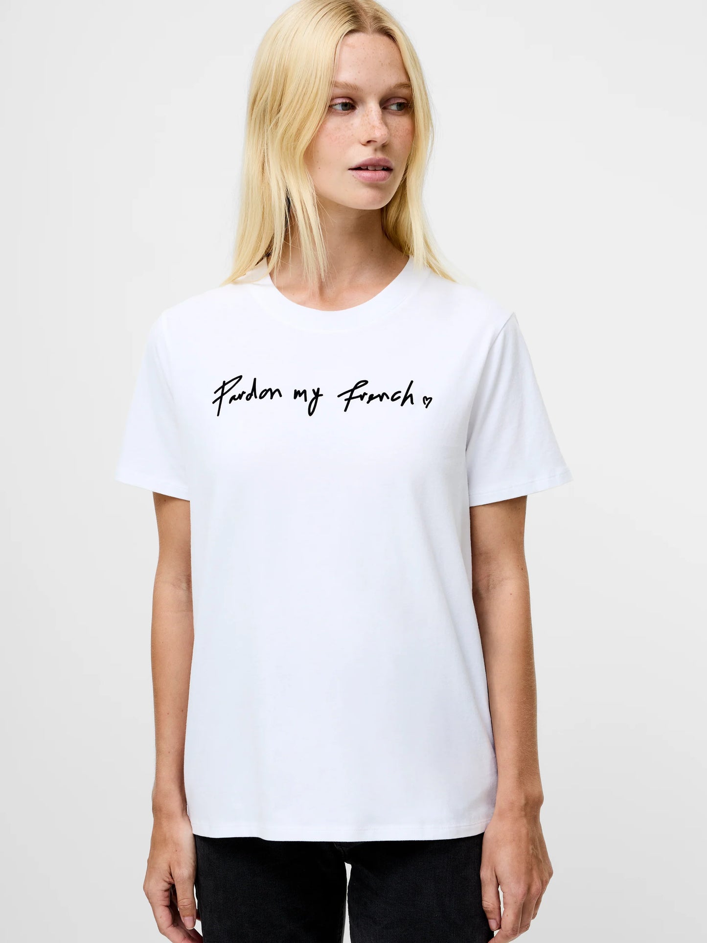 French Connection Pardon My French Graphic T-Shirt