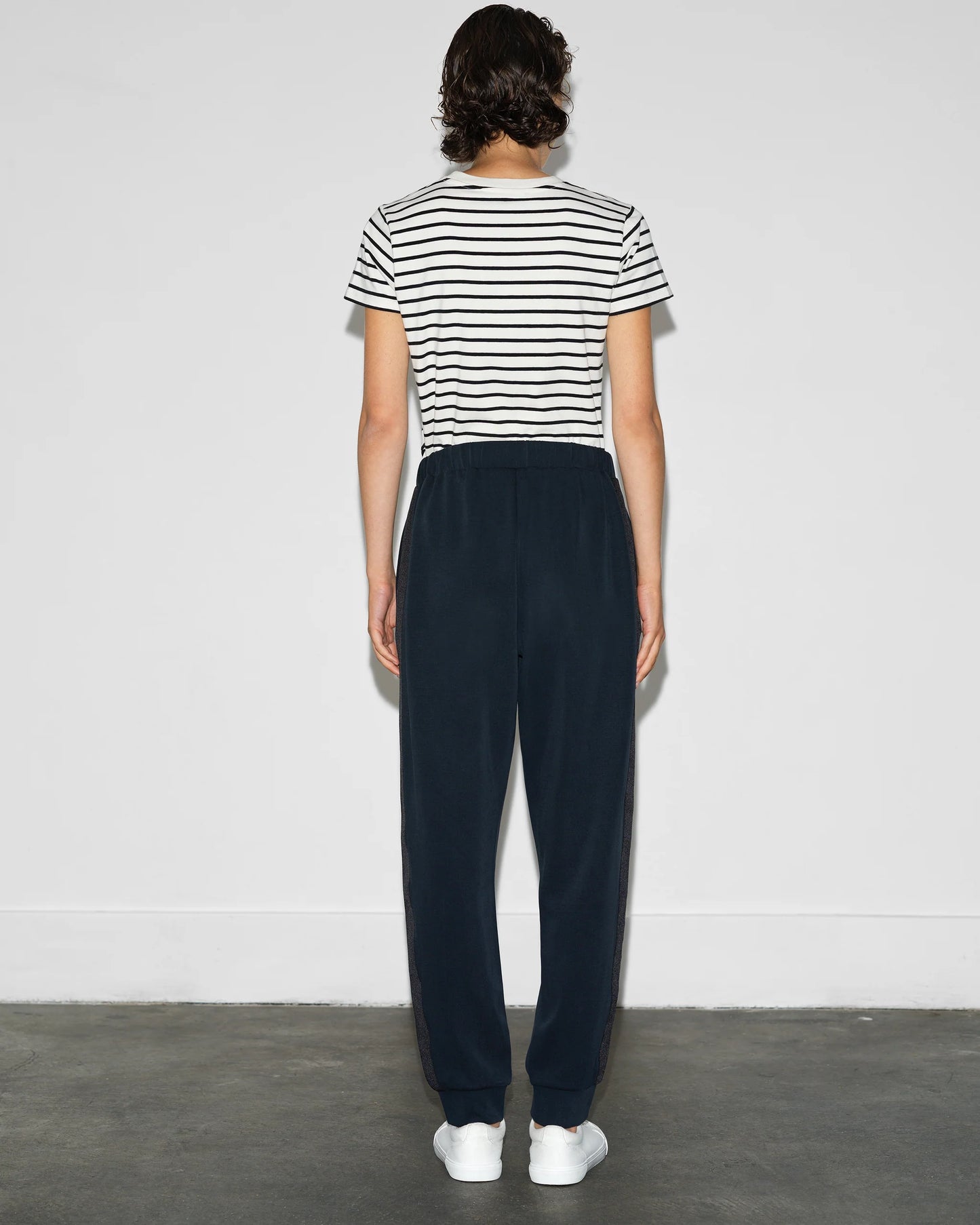 French Connection Wren Side Trim Tie Waist Trousers