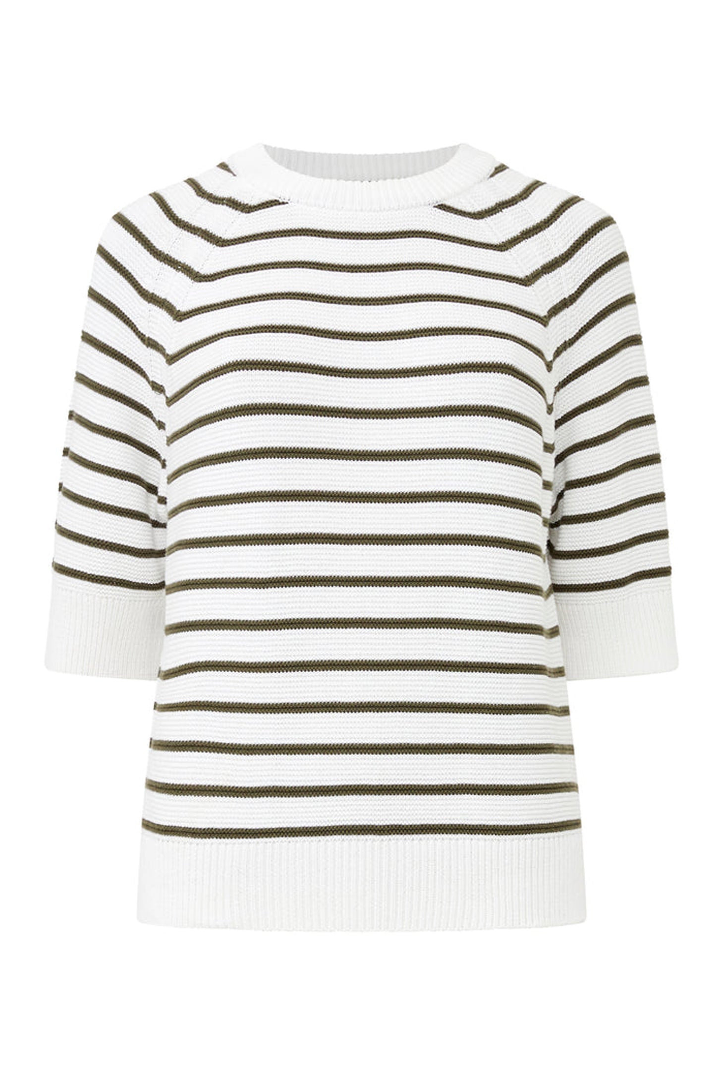 French Connection Lily Mozart Stripe Short Sleeve Jumper