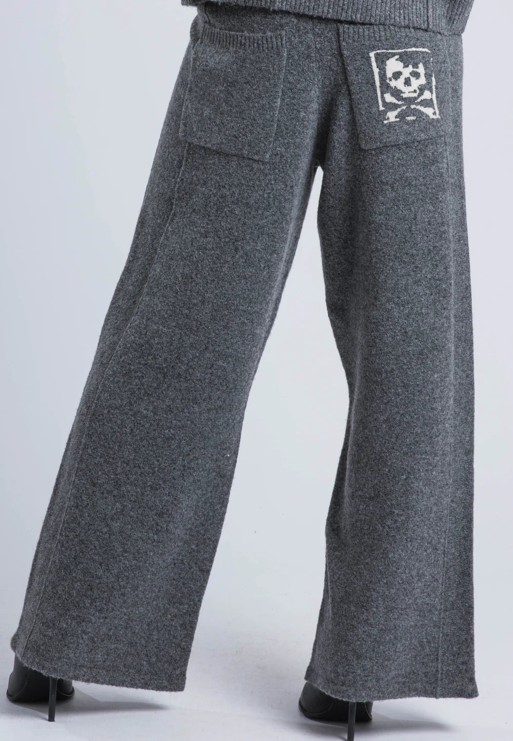 Religion Lucious Knitted Pant Charcoal