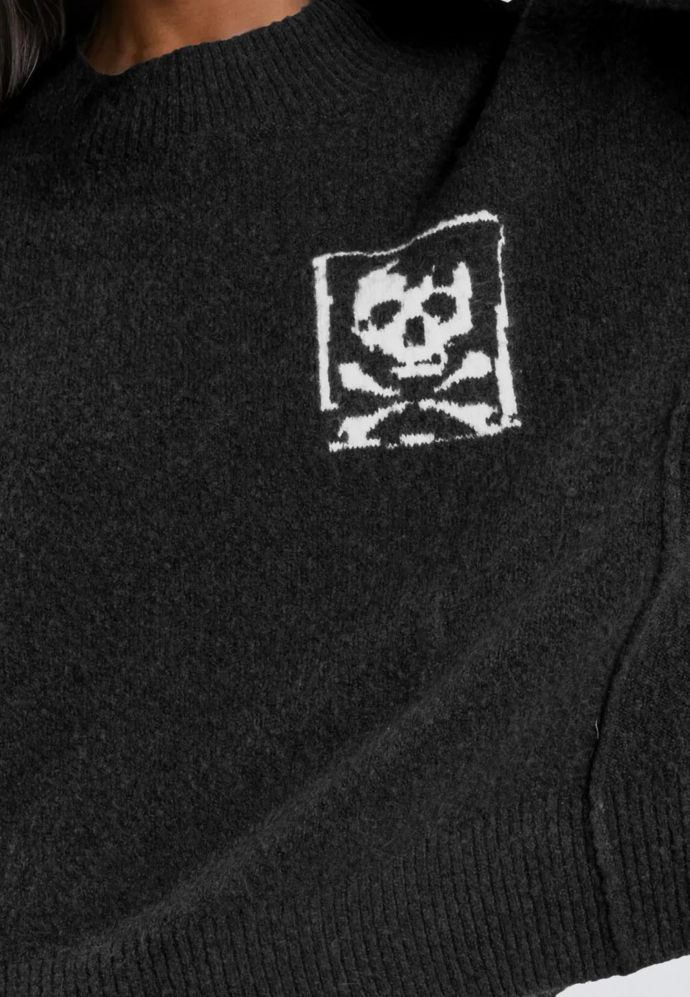 Religion Lucious Knitted Jumper Black