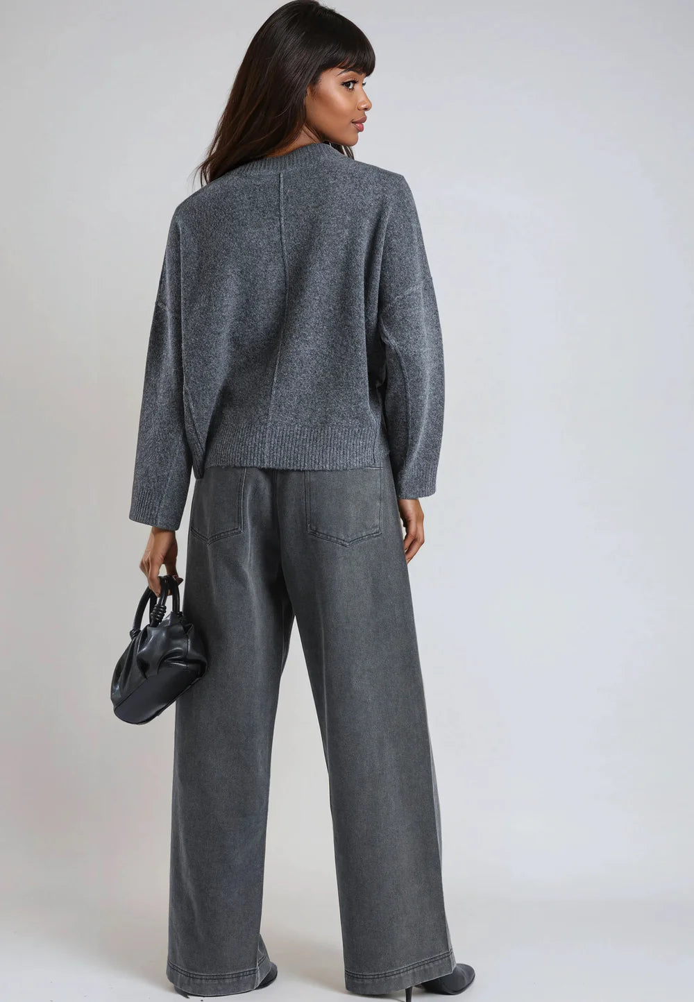 Religion Luscious Jumper Charcoal