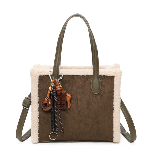 Jamie Borg Tote Bag without Charm (Khaki)