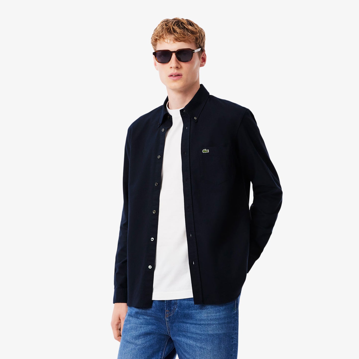 Lacoste Regular Fit Oxford Shirt