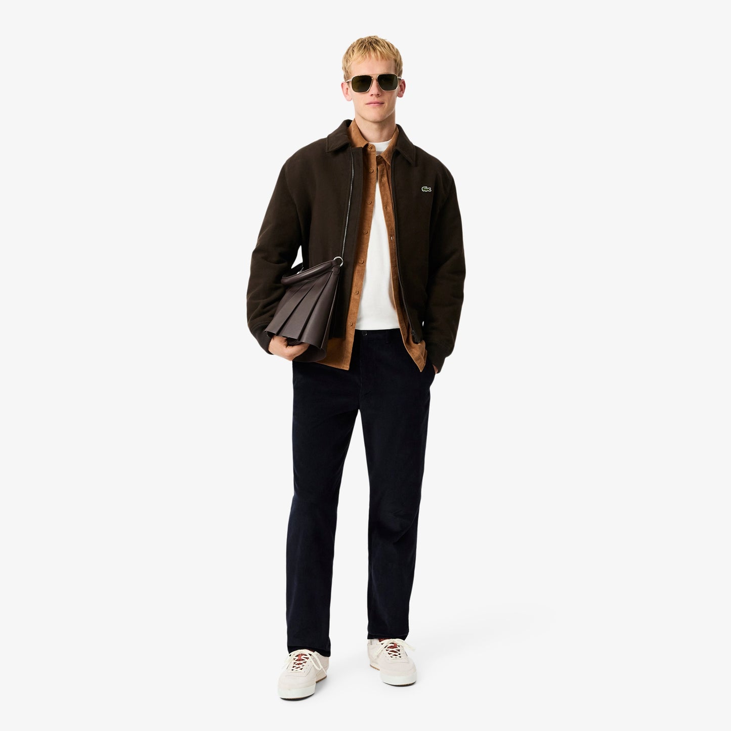 Lacoste Regular Fit Velour Shirt