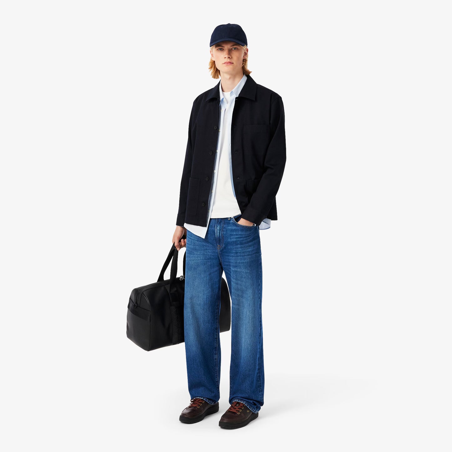 Lacoste Cotton Overshirt Jacket