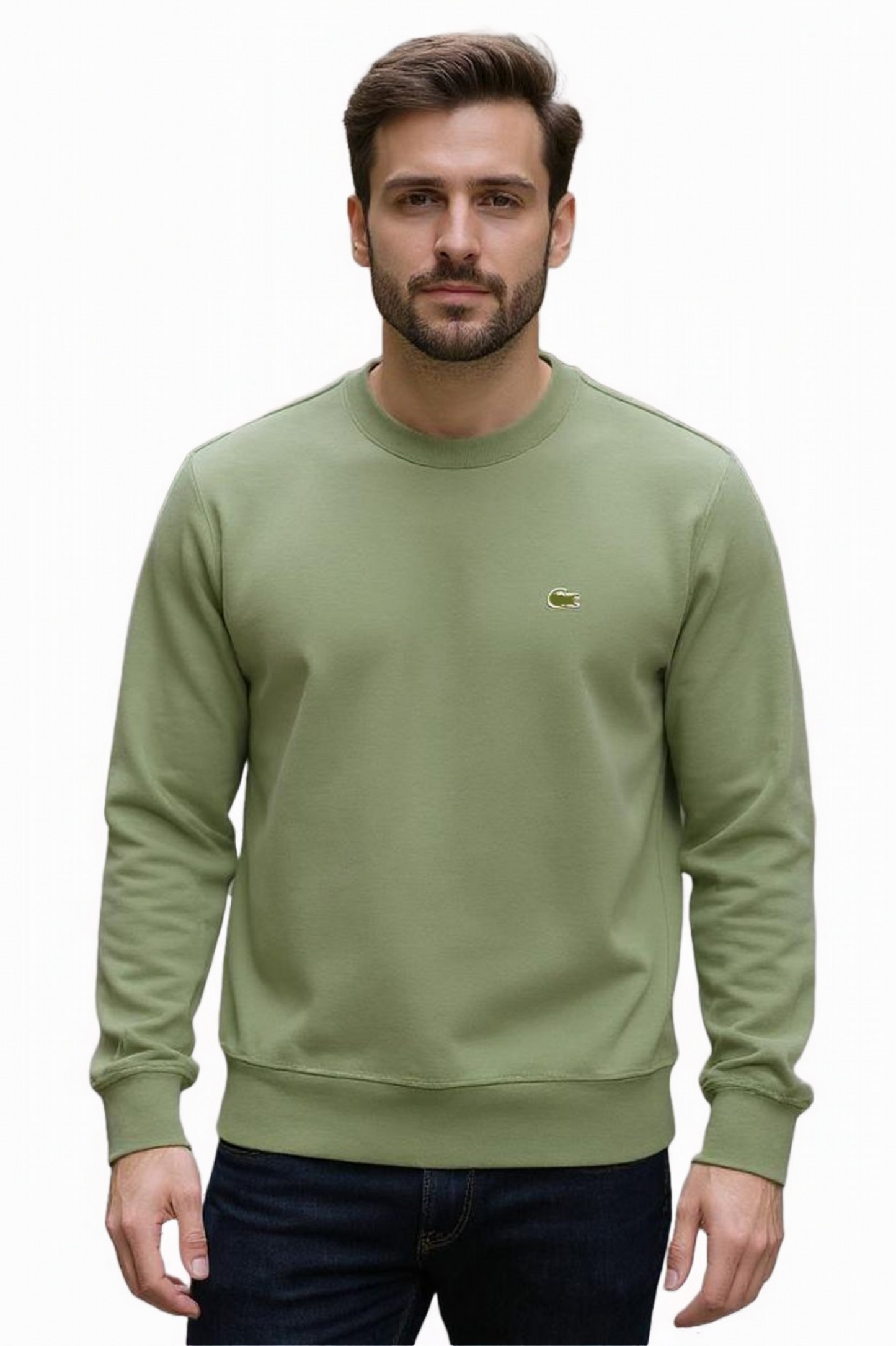Lacoste Fleece Crew Neck Sweatshirt
