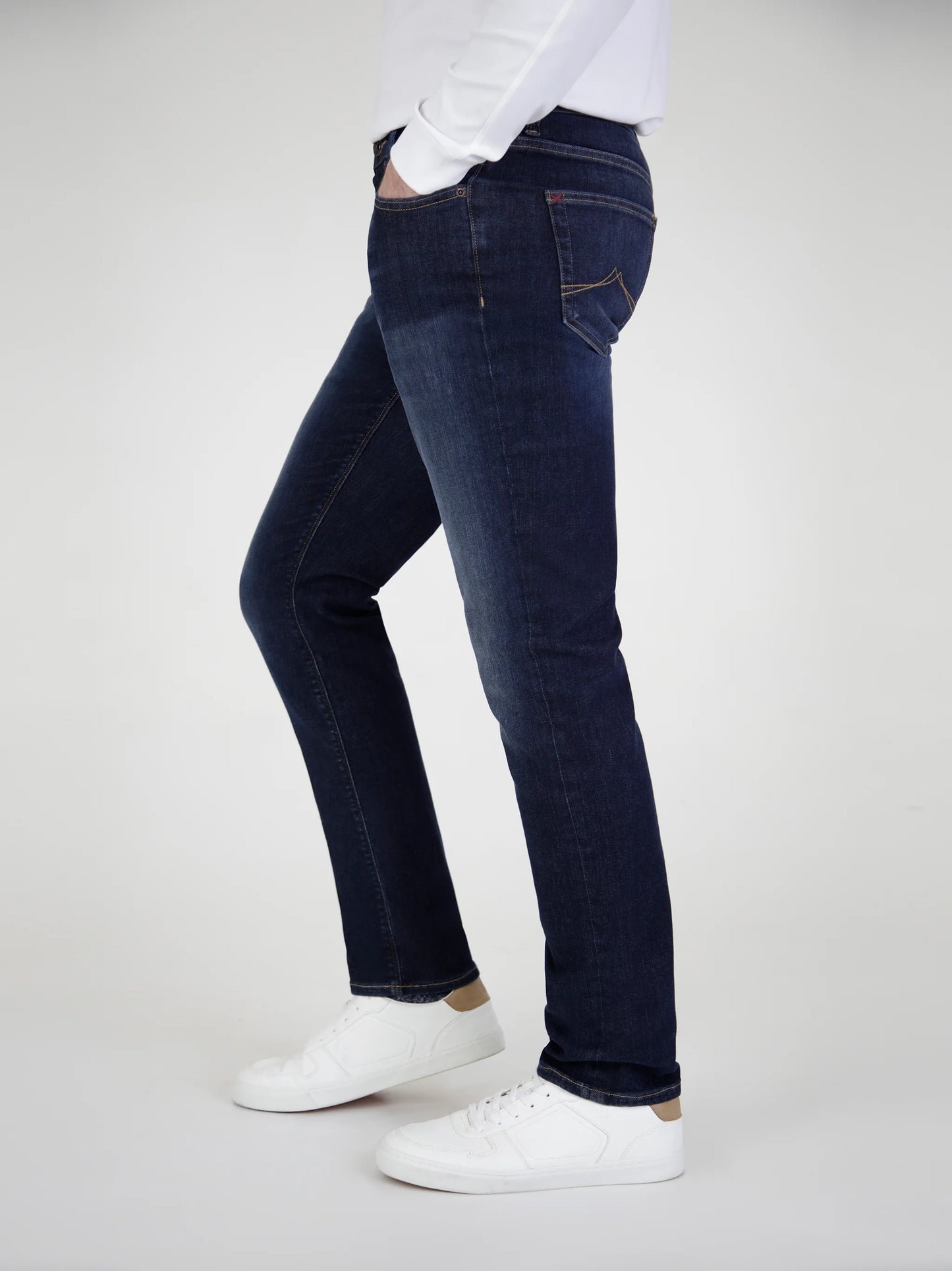 Mish Mash Slim Fit Flex Active Dark Denim Jean