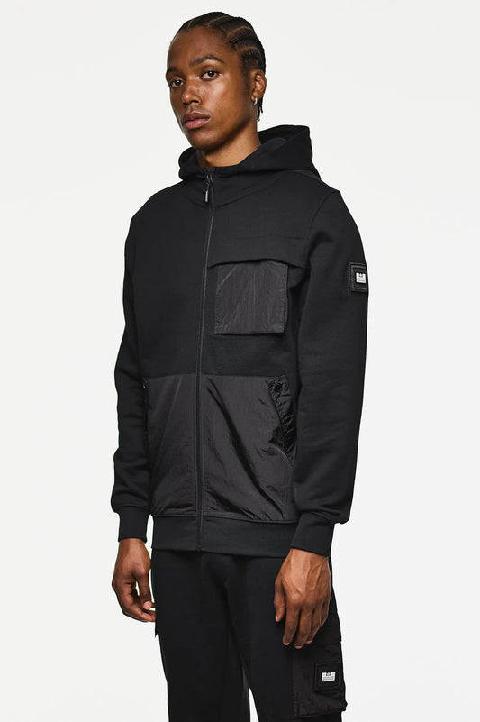 Weekend Offender Daponte Hoodie Black