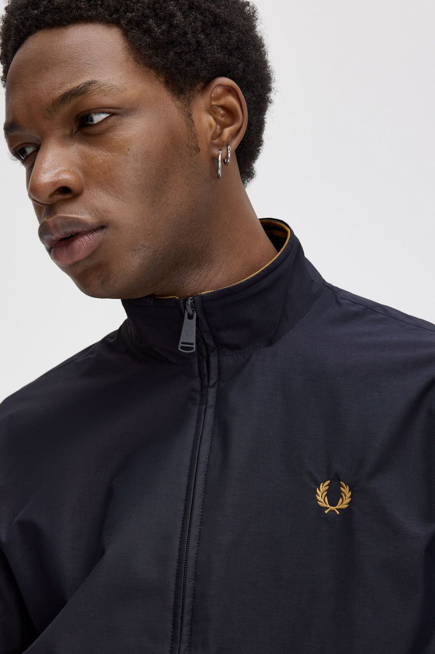 Fred Perry Brentham Jacket Navy