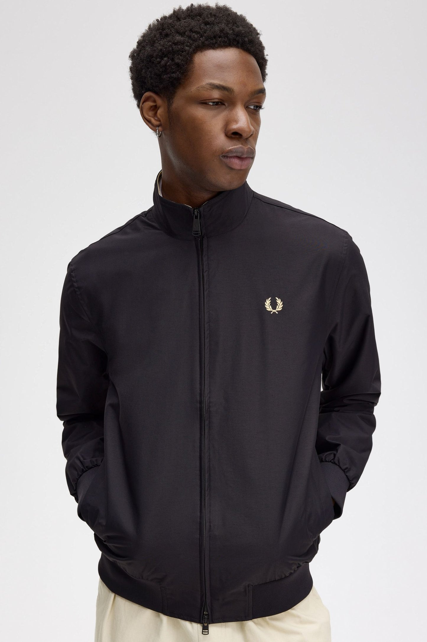 Fred Perry Brentham Jacket Black