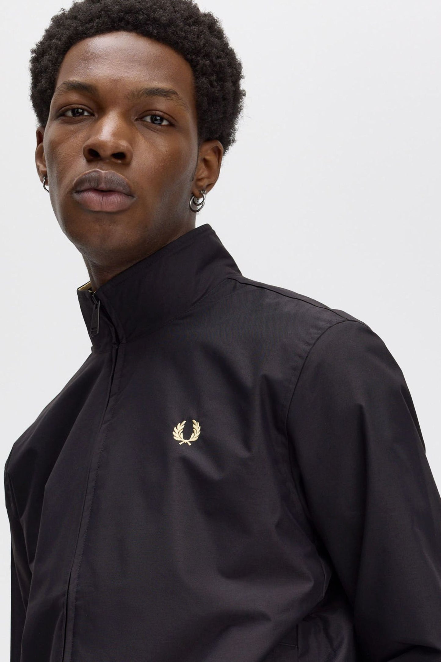 Fred Perry Brentham Jacket Black