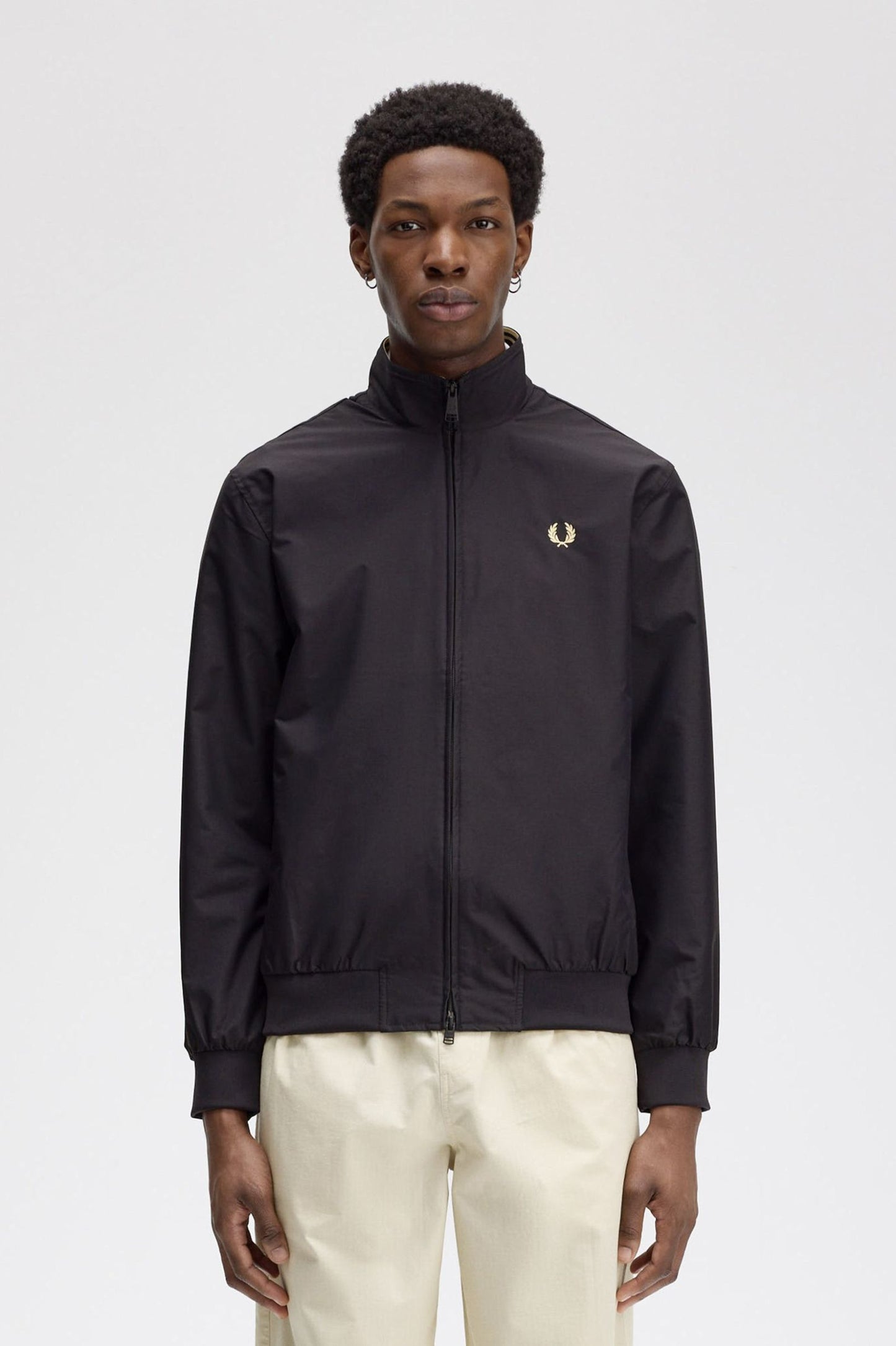 Fred Perry Brentham Jacket Black