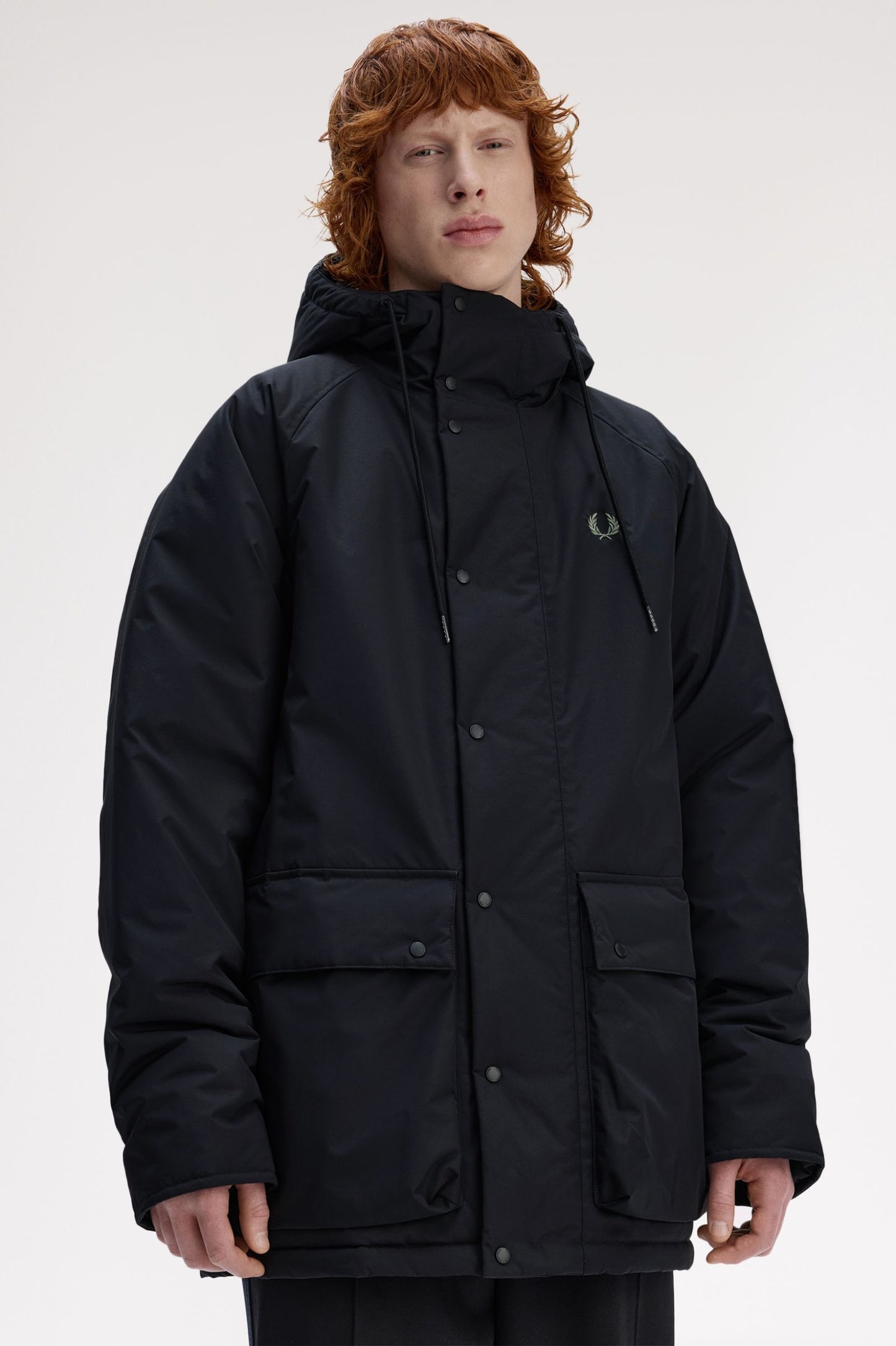 Fred Perry Padded Zip Through Jacket