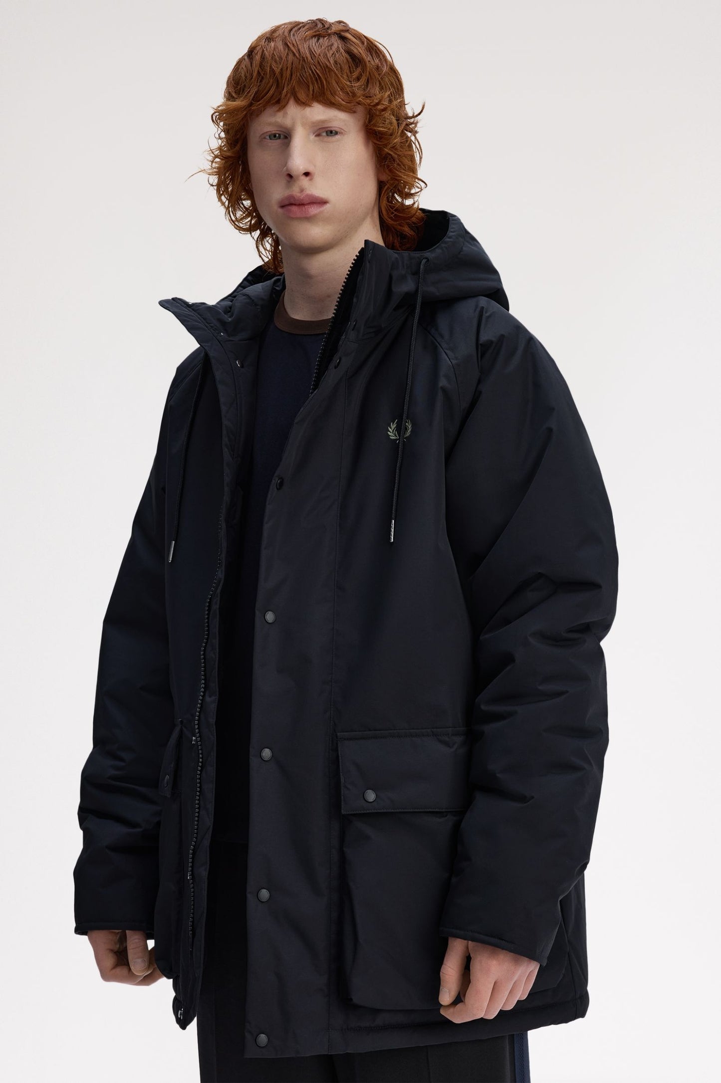 Fred Perry Padded Zip Through Jacket