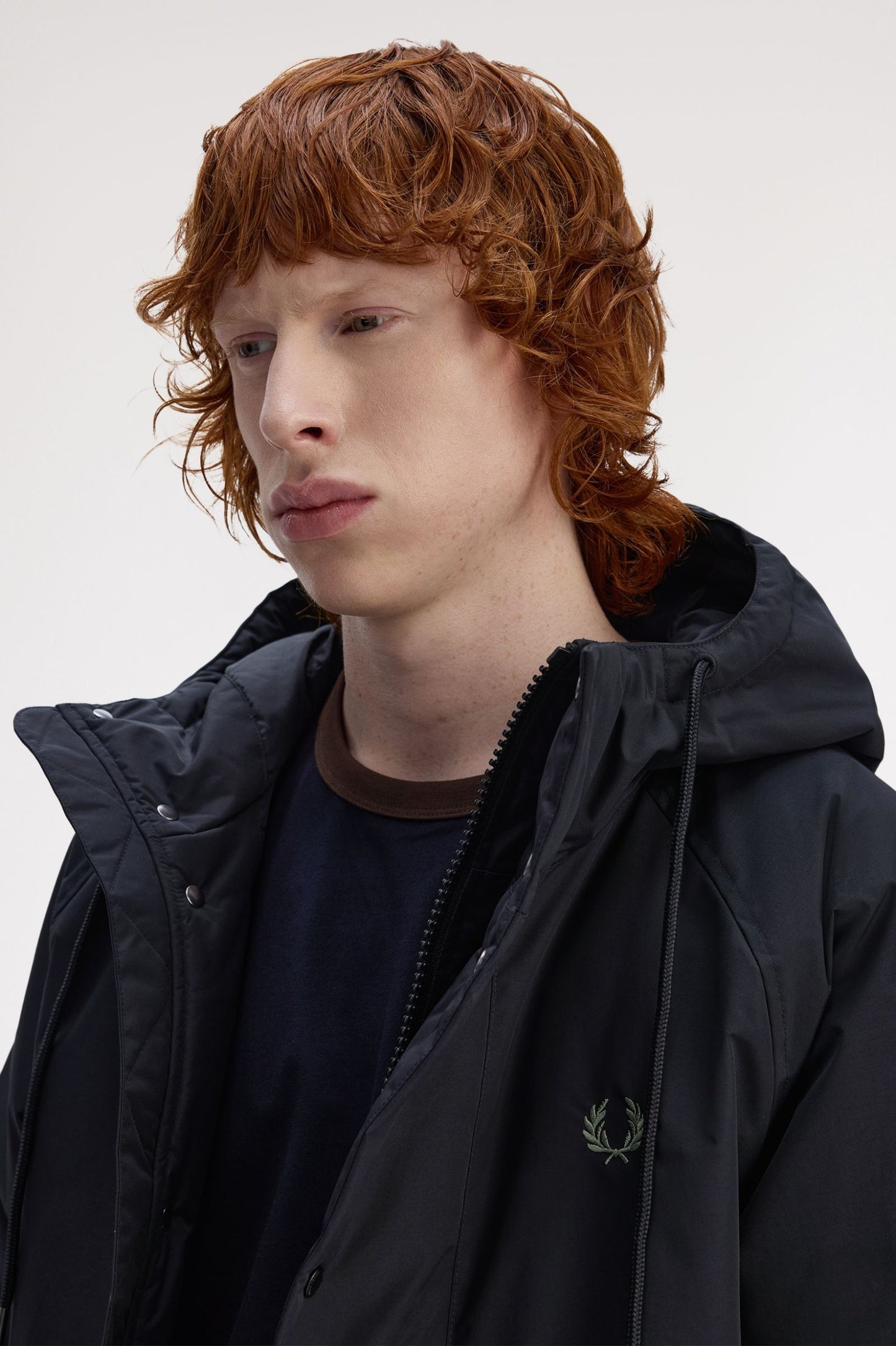 Fred Perry Padded Zip Through Jacket