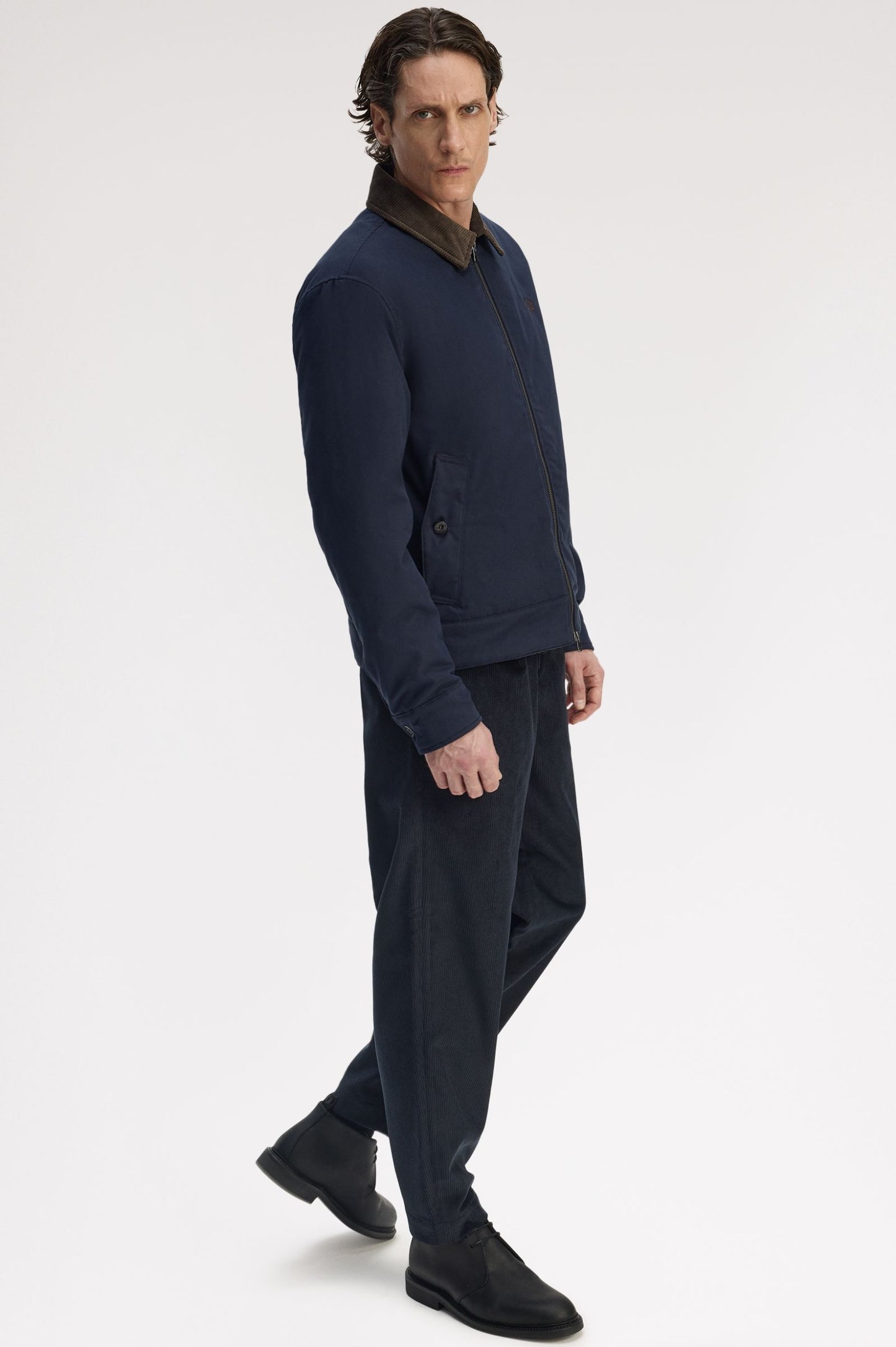 Fred Perry Cotton Caban Jacket