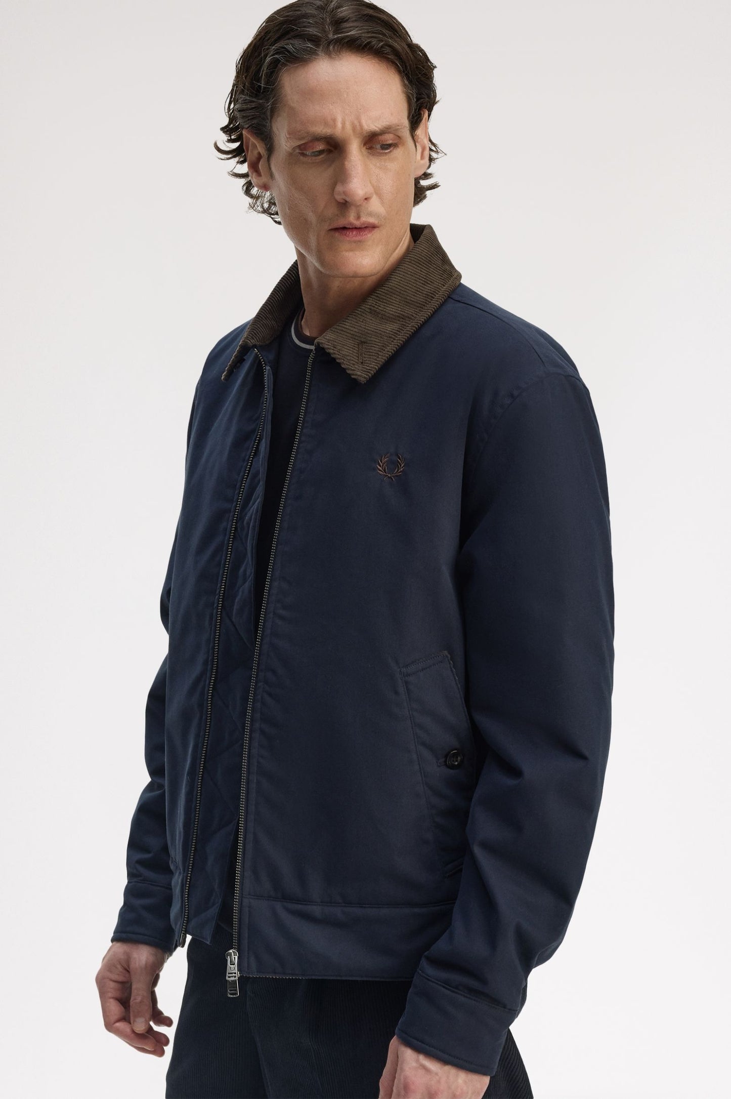 Fred Perry Cotton Caban Jacket