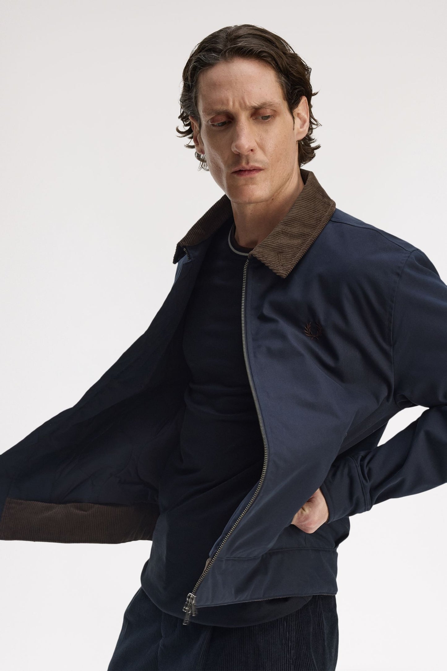 Fred Perry Cotton Caban Jacket
