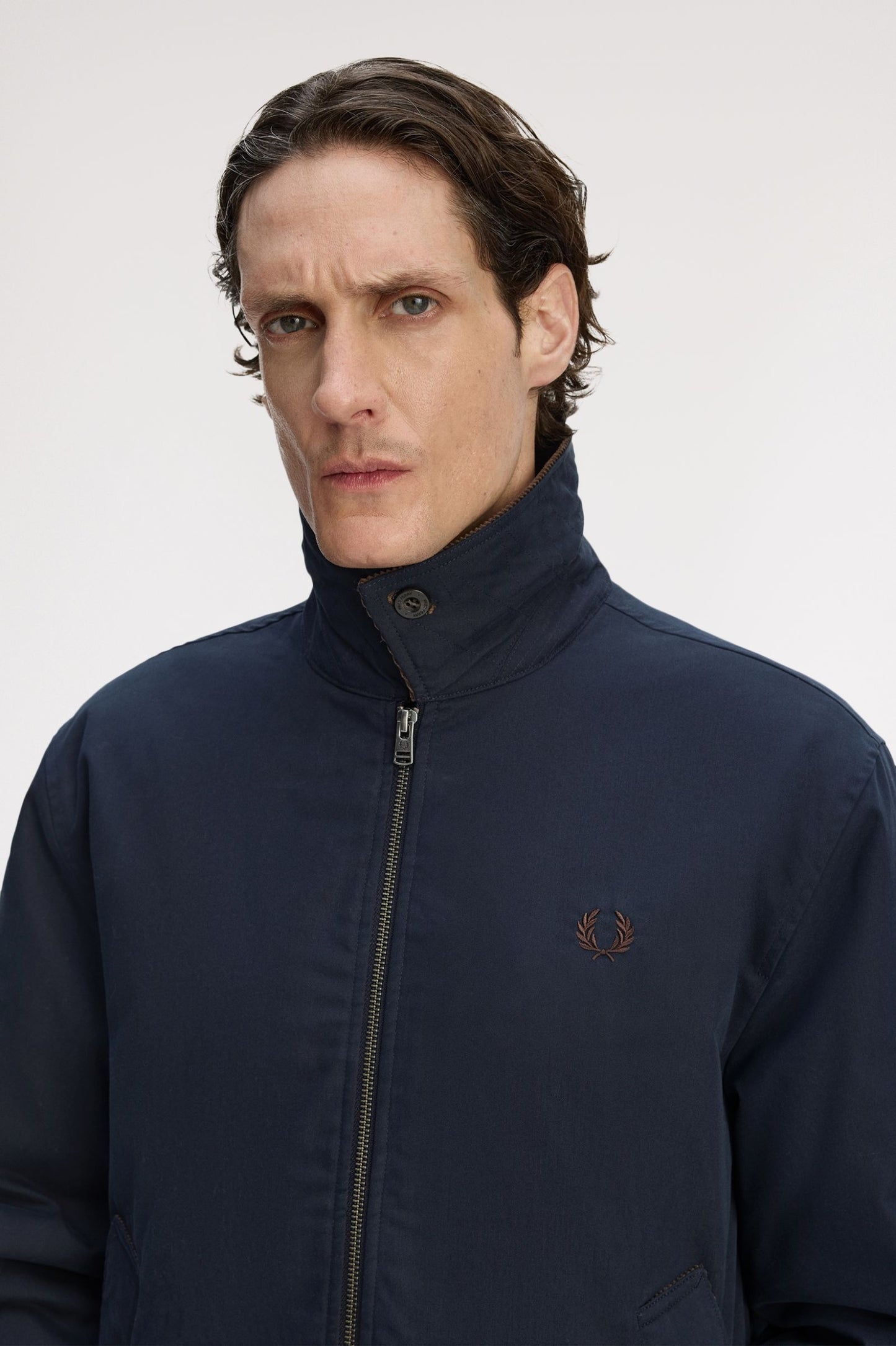 Fred Perry Cotton Caban Jacket