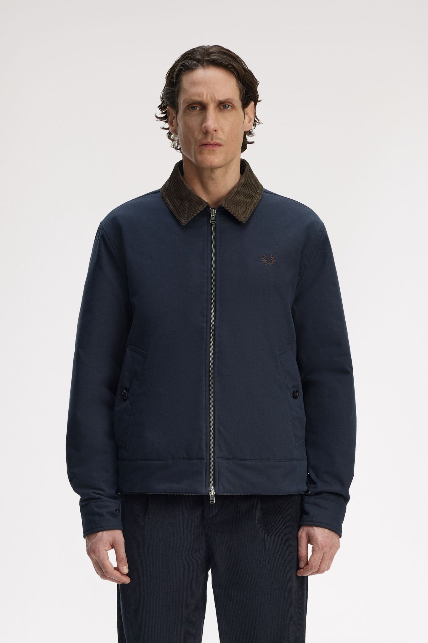 Fred Perry Cotton Caban Jacket