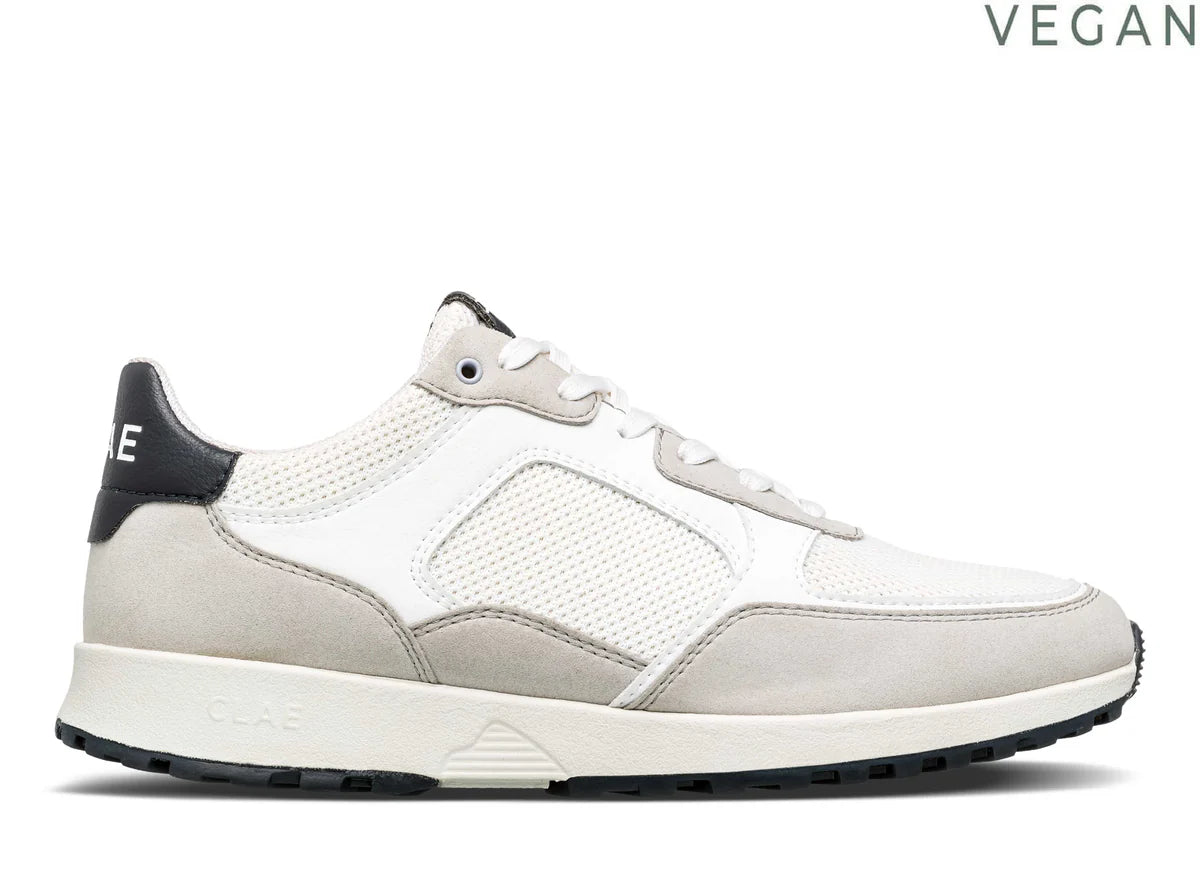 Clae Joshua Microchip White Navy