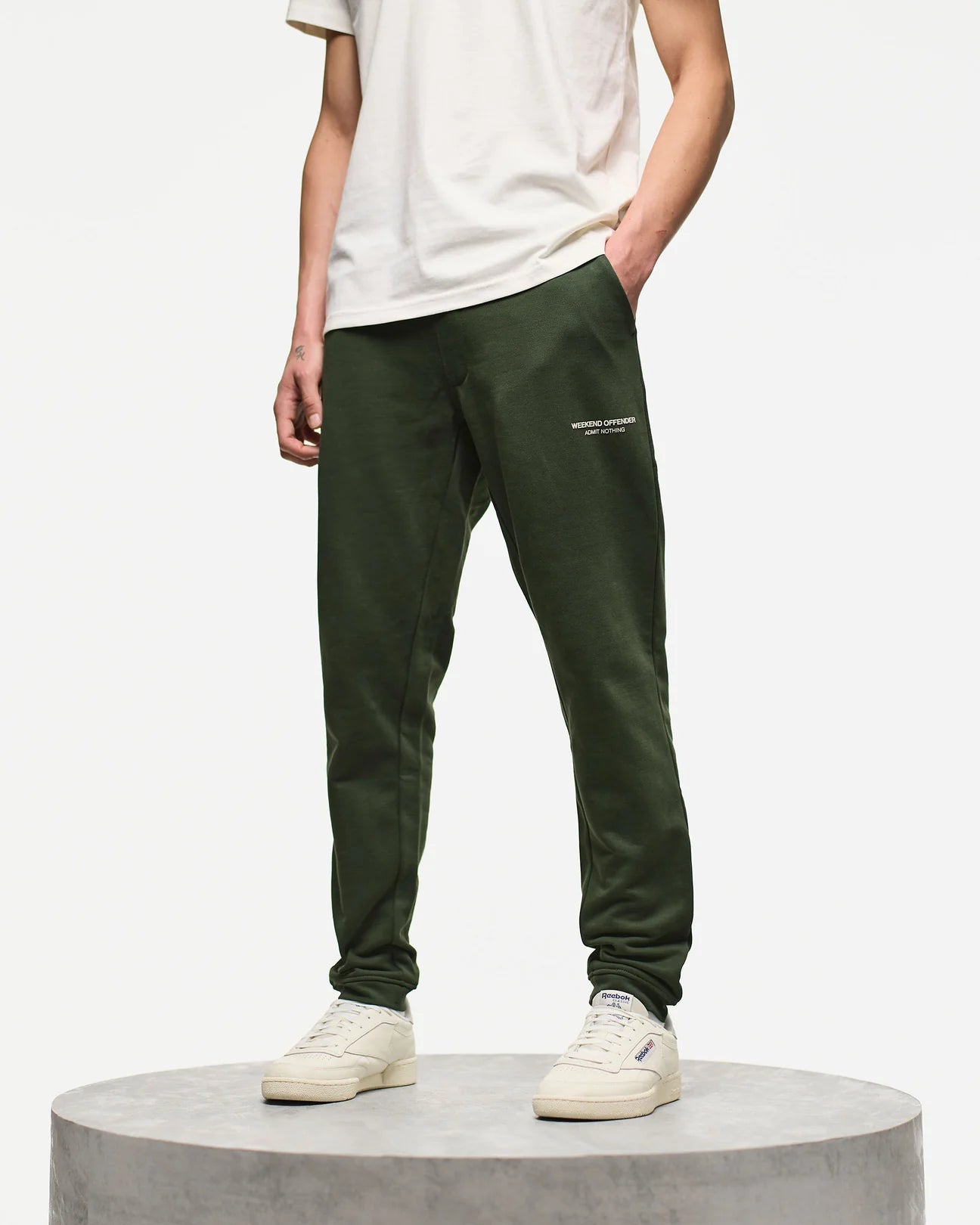 Weekend Offender Santana Jogger Pants Forest Green