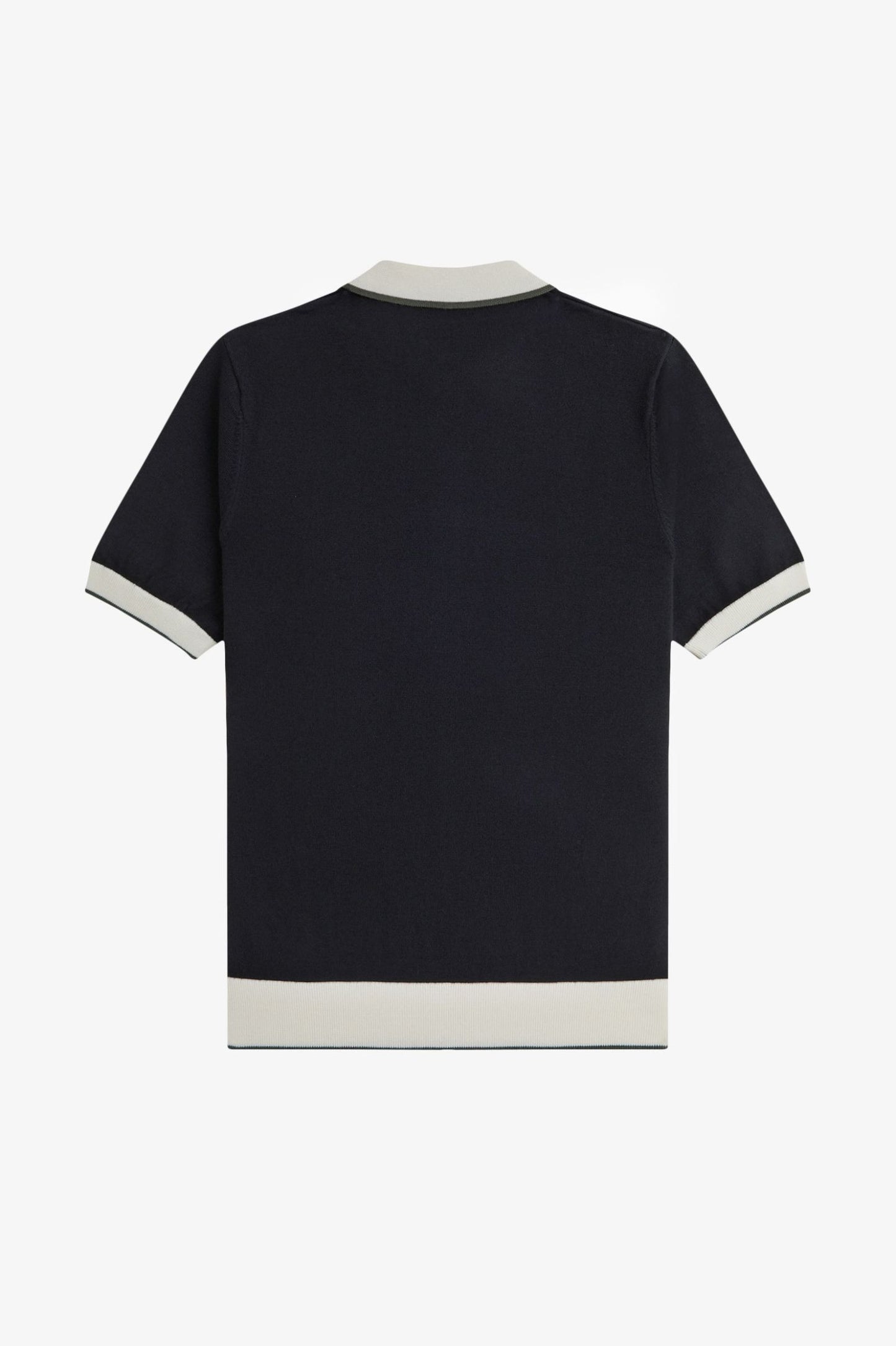 Fred Perry Contrast Tipped Knitted Shirt