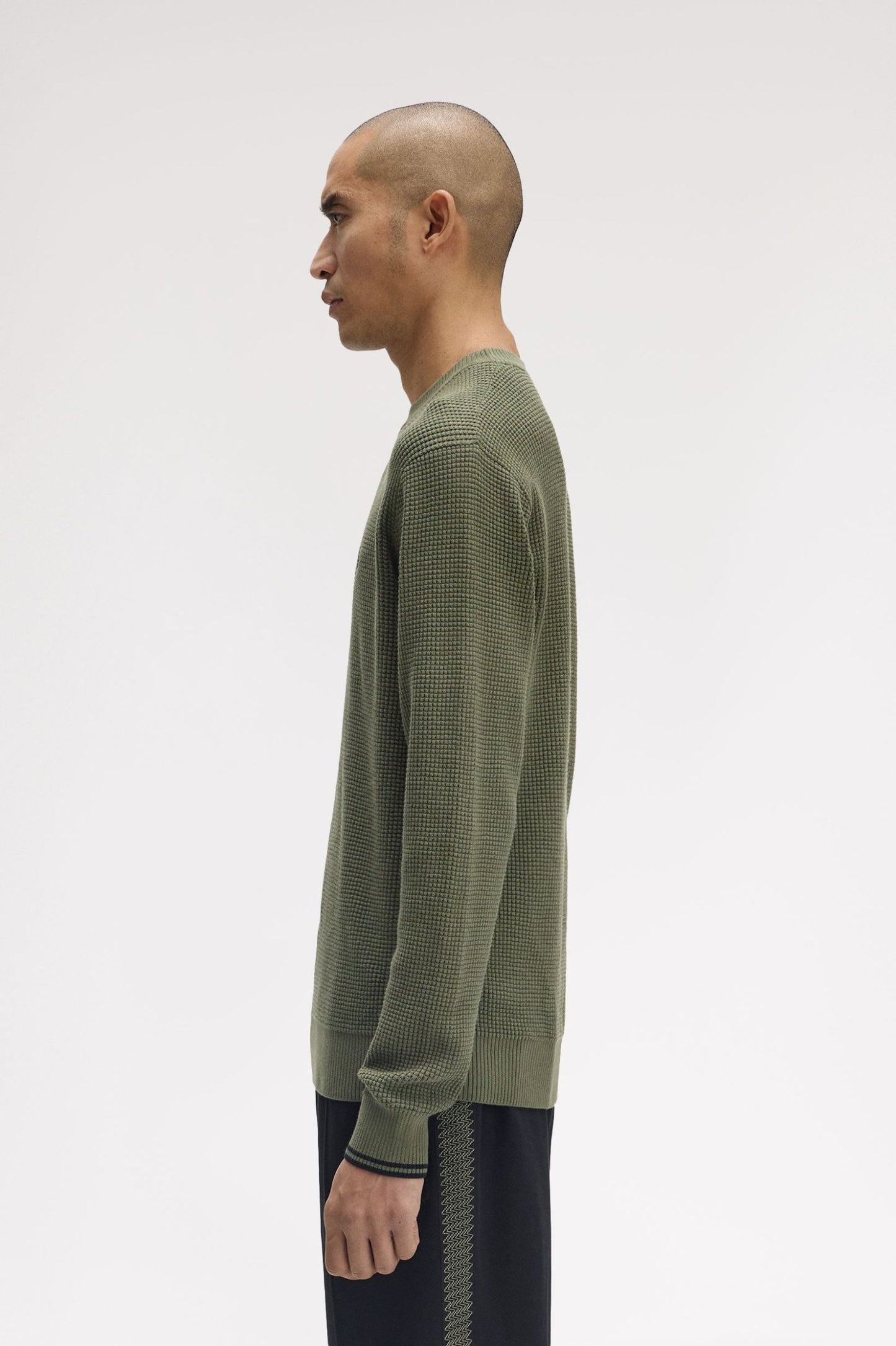 Fred Perry Waffle Stitch Jumper
