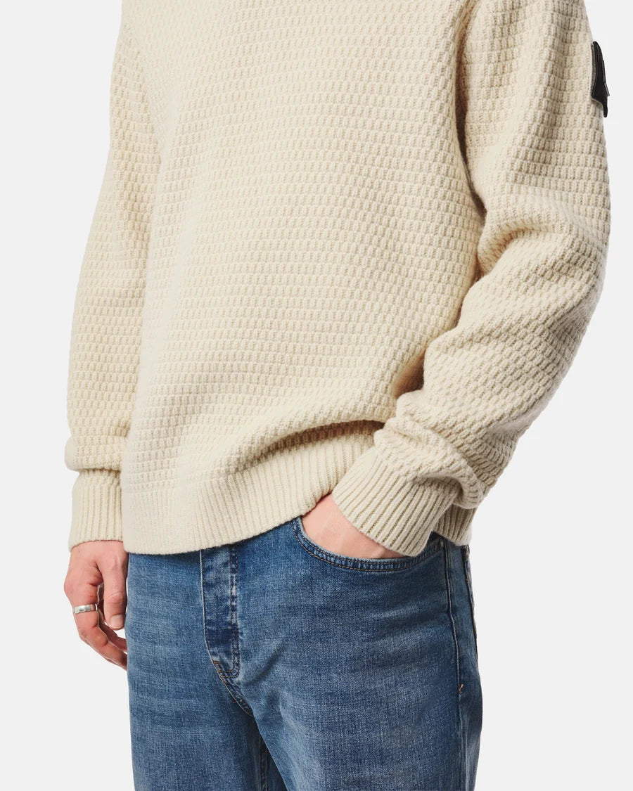Weekend Offender Aberdare Jumper Calcium