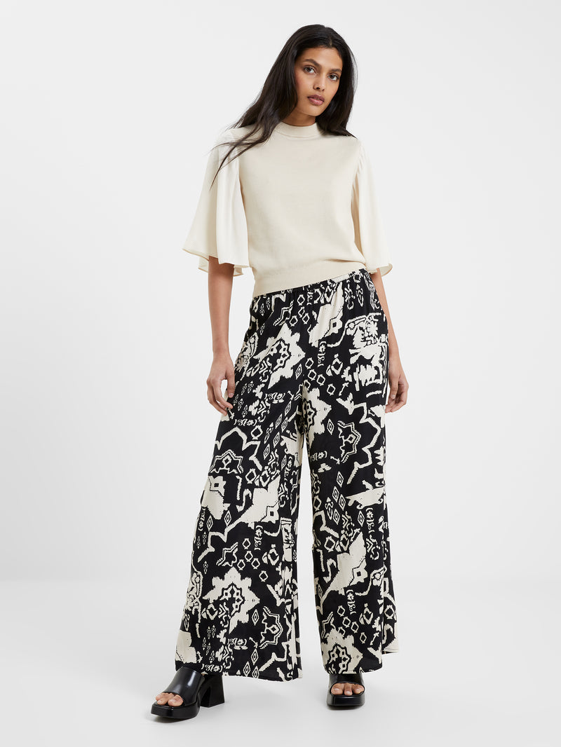 French Connection Deon Eco Delphine Wide Leg Trousers